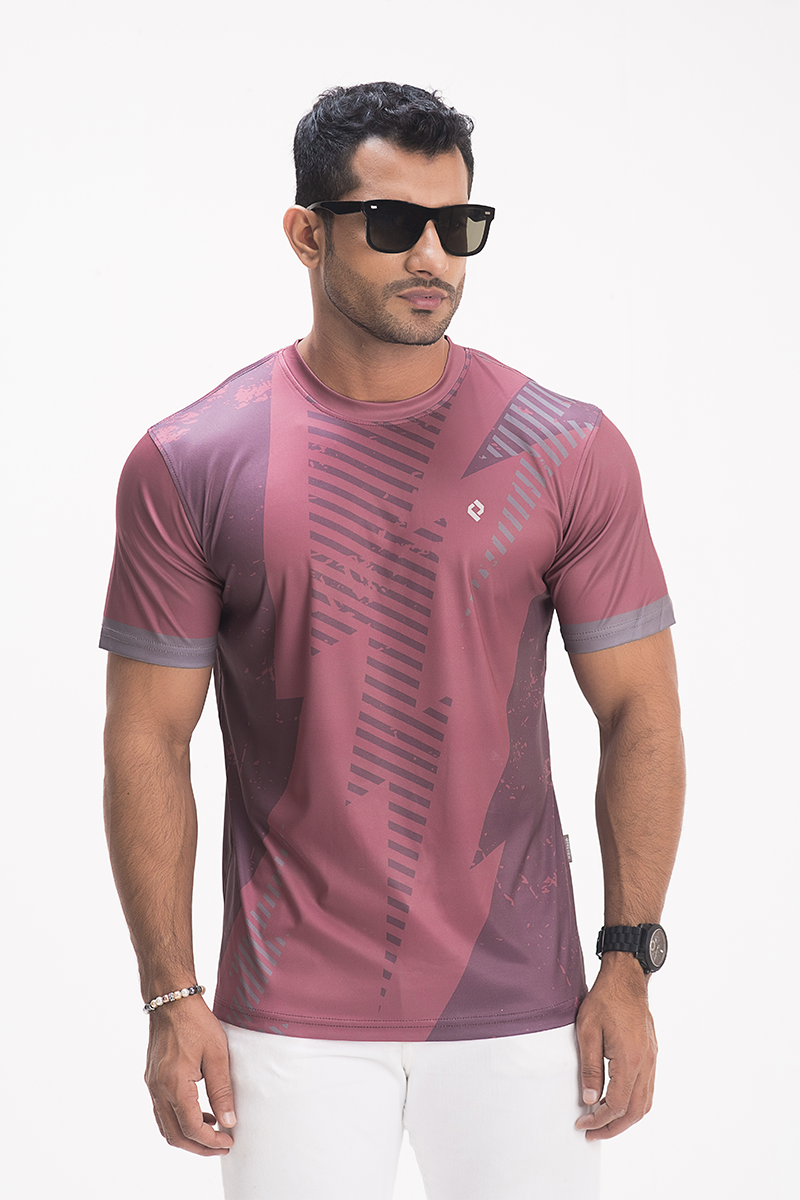 Mens Active Wear T-shirt - RATRO VIBE