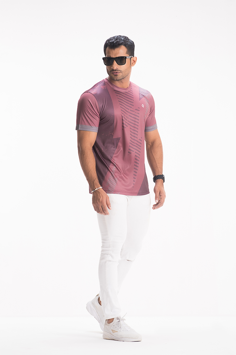 Mens Active Wear T-shirt - RATRO VIBE