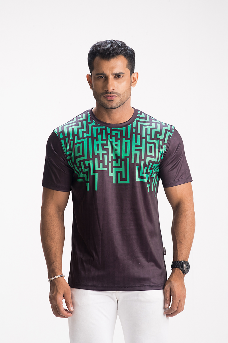 Mens Active Wear T-shirt - LOST