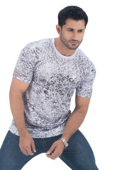 Mens Active Wear T-shirt - Texture