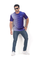 Mens Active Wear T-shirt - Wave