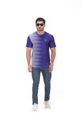 Mens Active Wear T-shirt - Wave